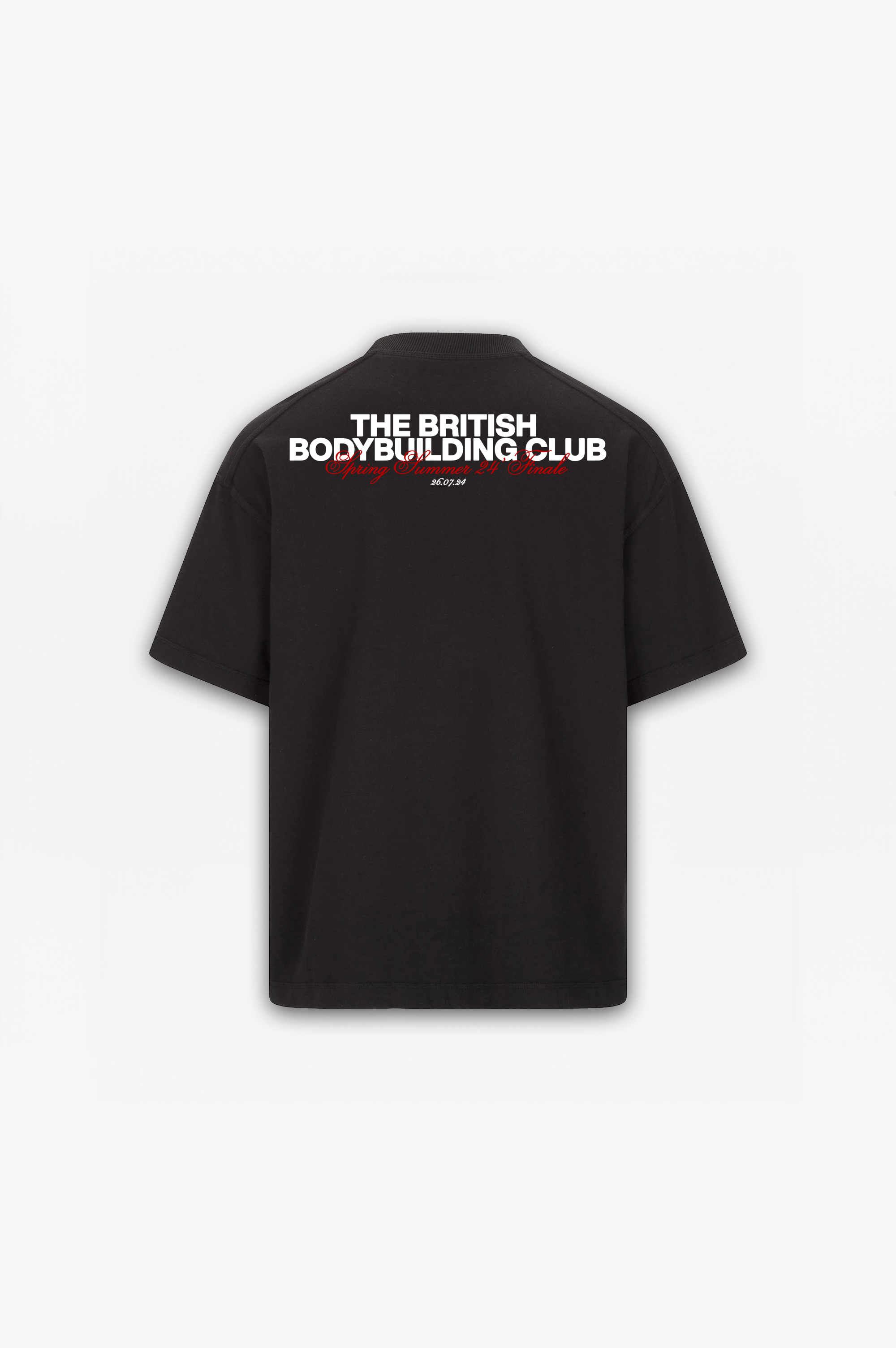 British Bodybuilding Club Tee Black