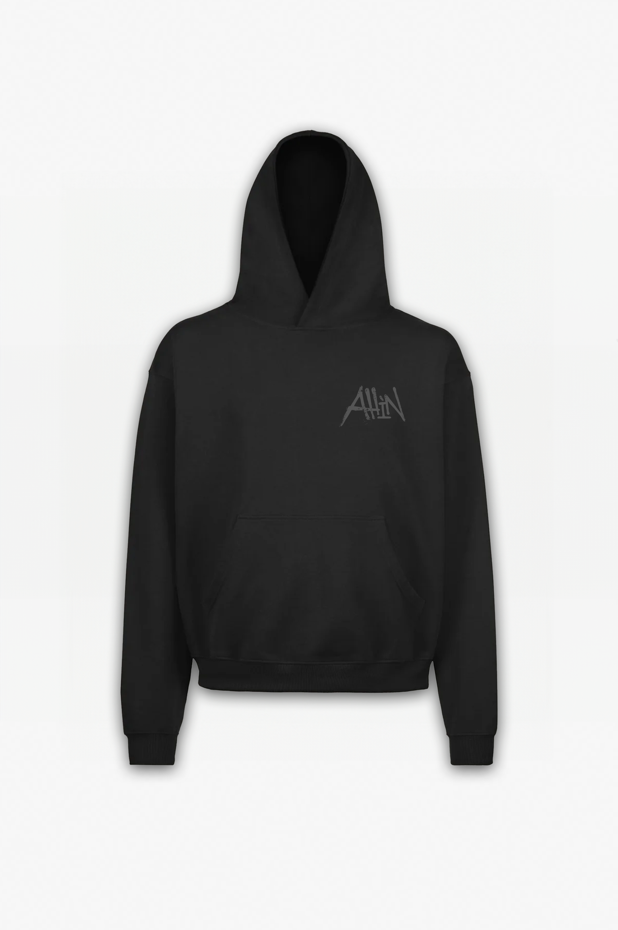 All In Dept Pullover Hoodie Blackout