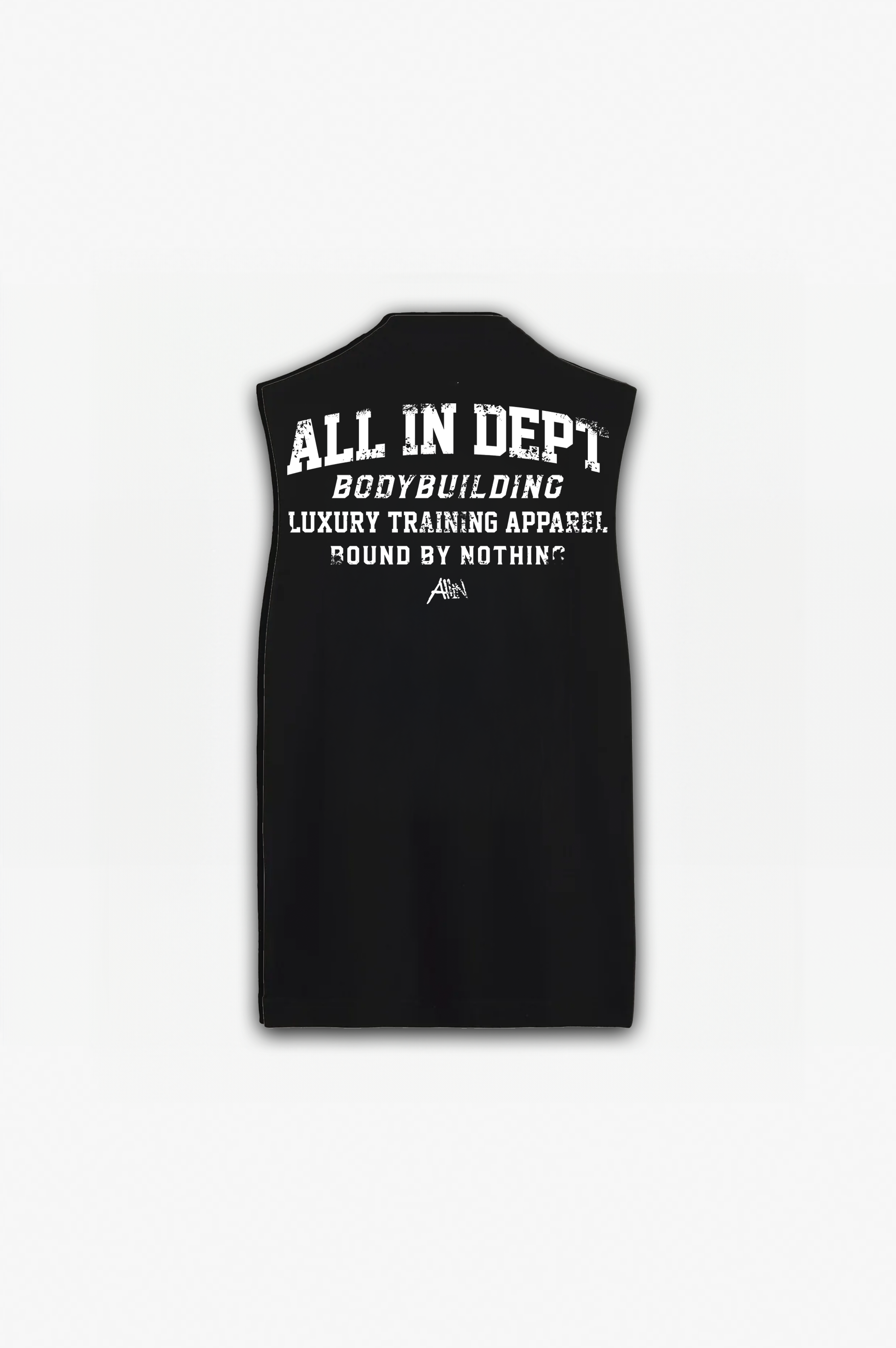 All In Dept Oversized Tank Black