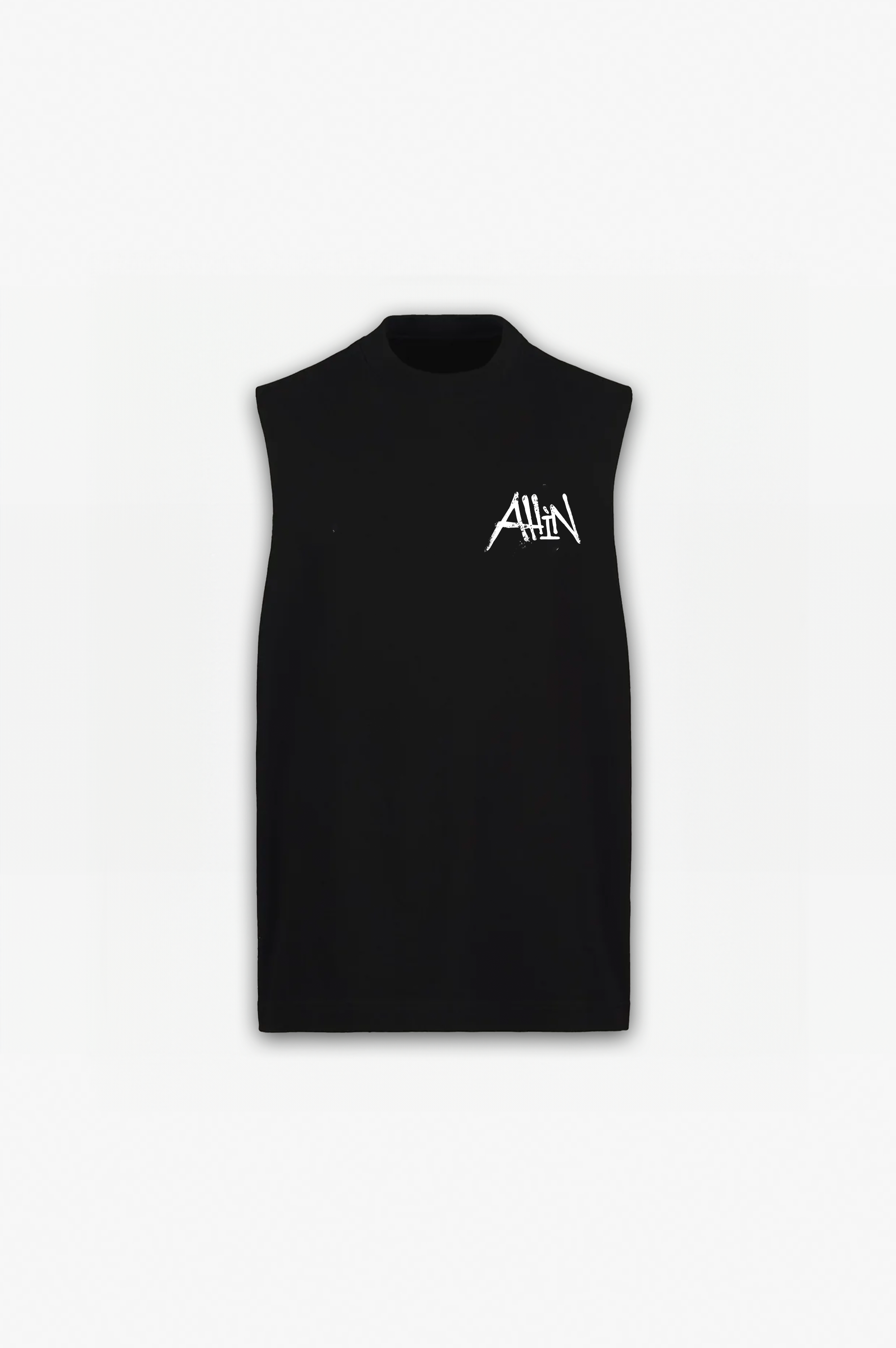 All In Dept Oversized Tank Black