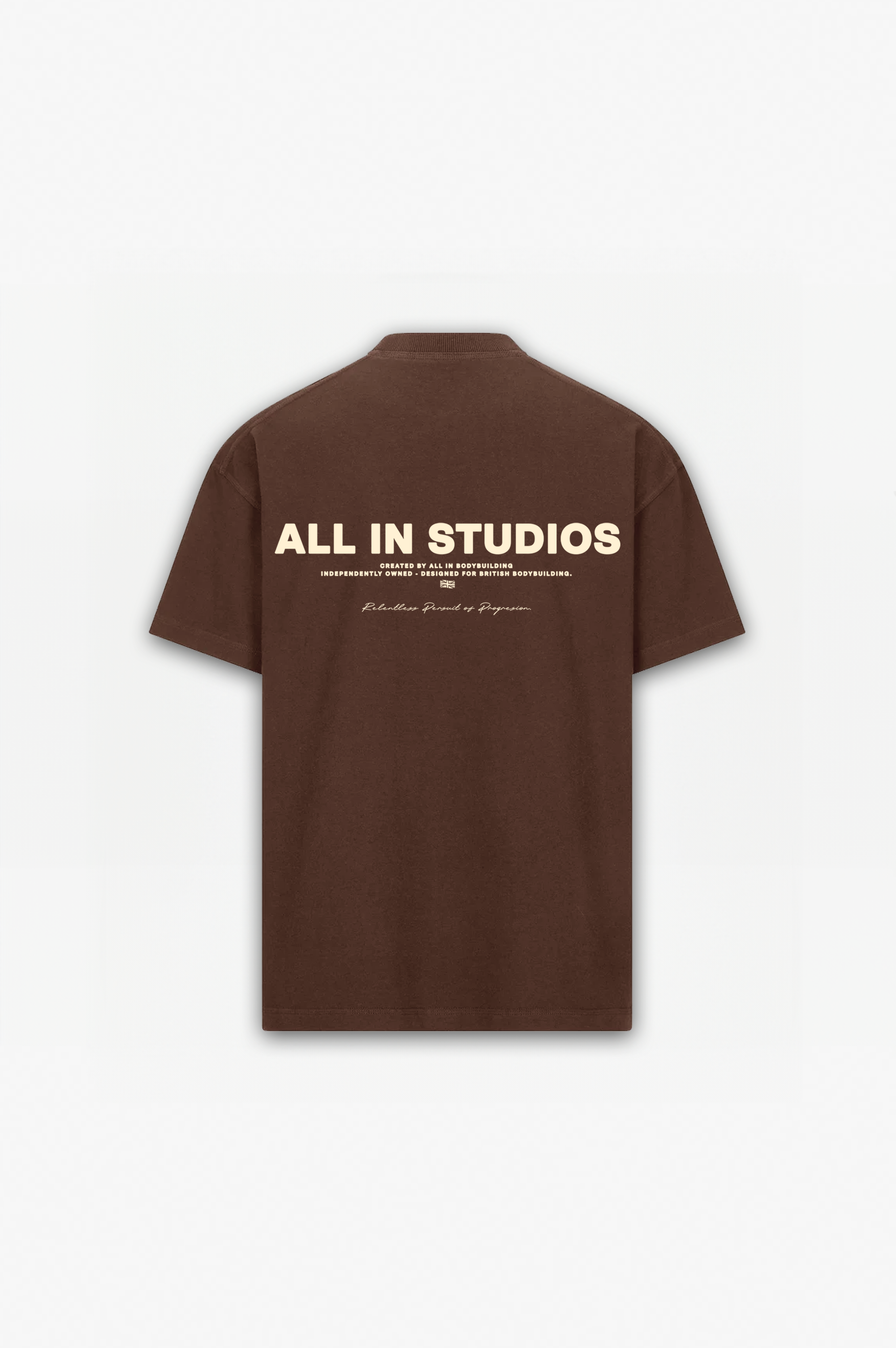 All In Studios T-Shirt Brown