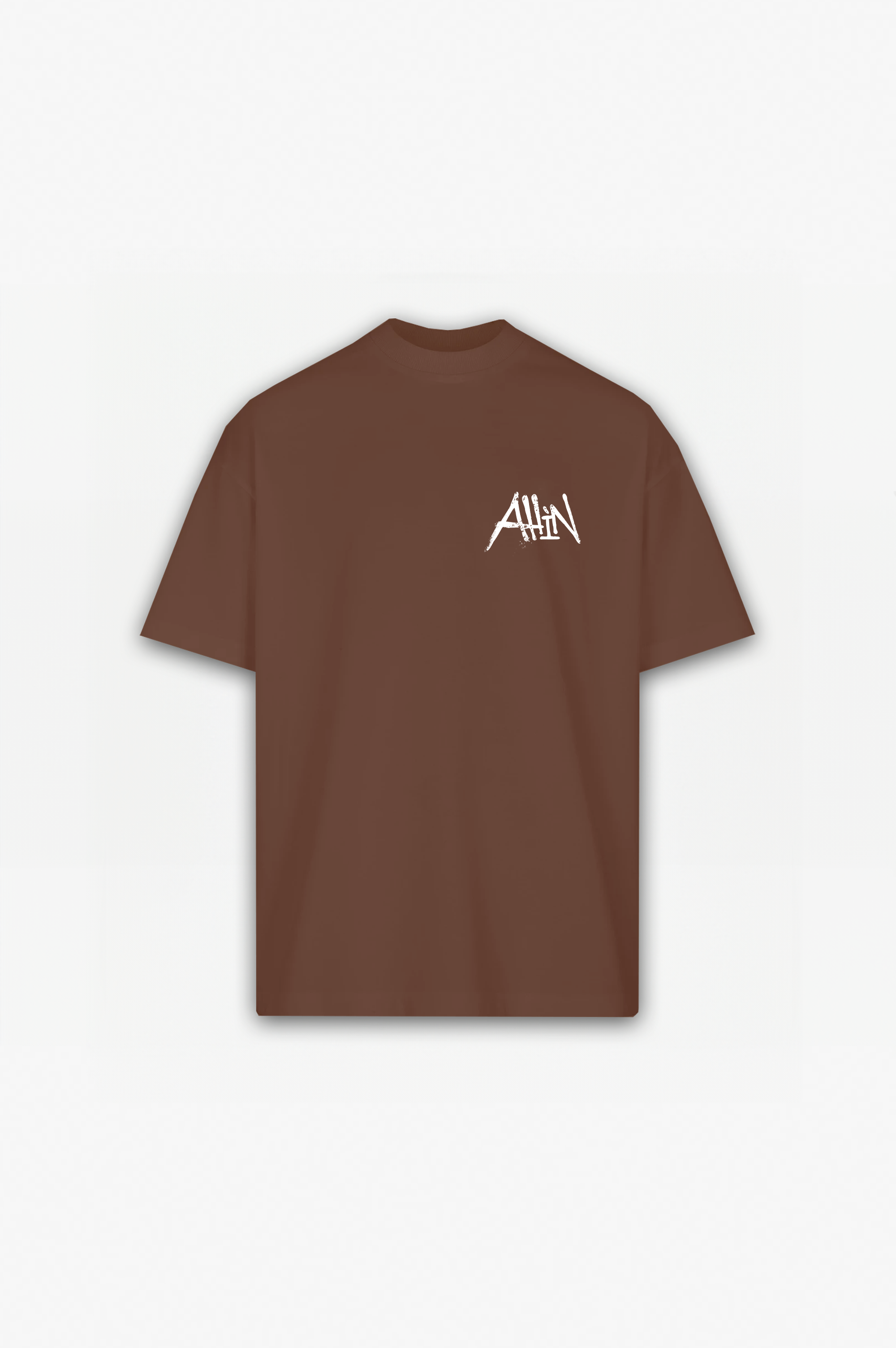 All In Dept Heavyweight T-Shirt Brown