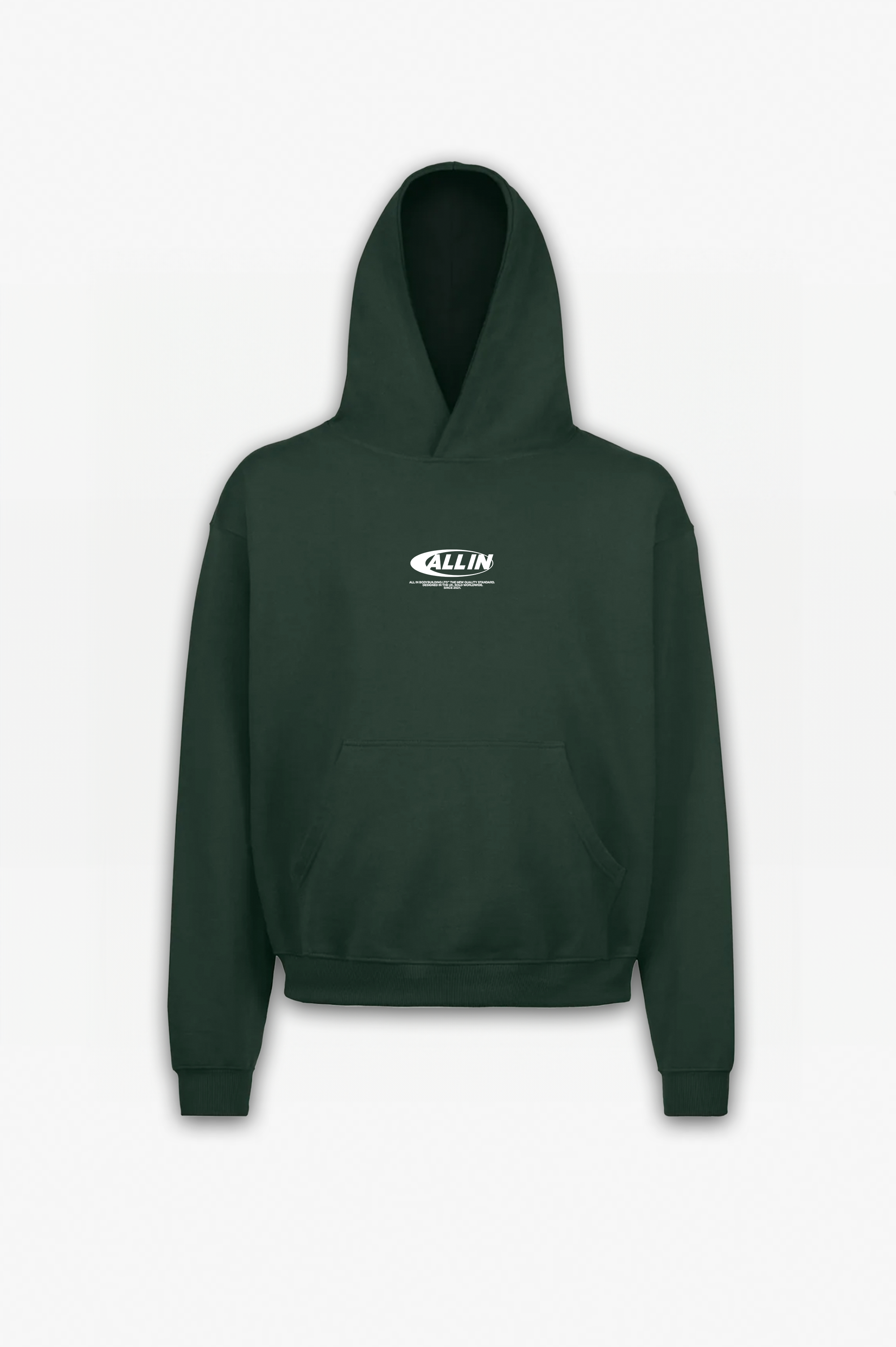 NQS Emerald Green Pullover Hoodie