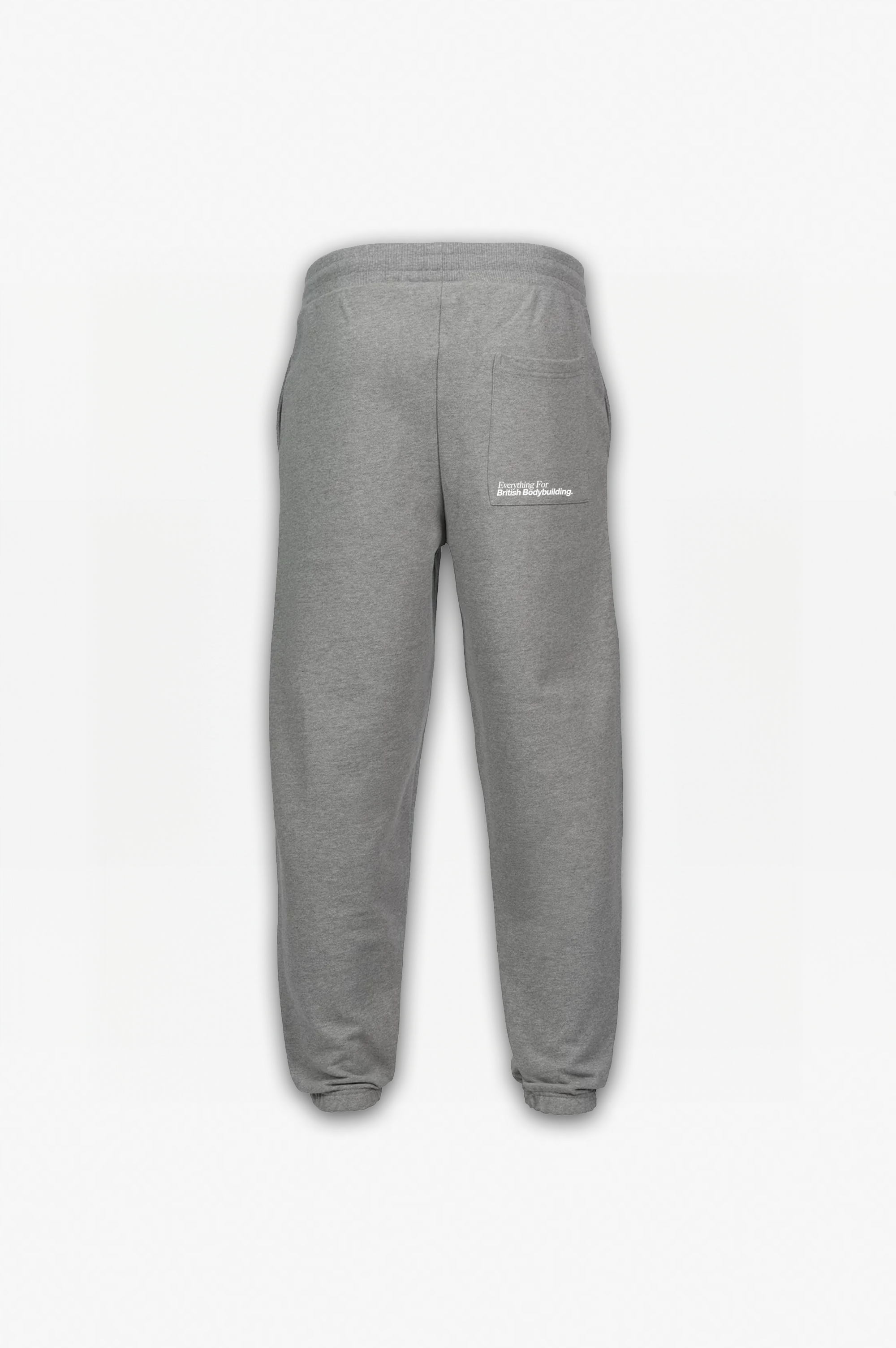 Premium Bodybuilding Goods Cuffed Jogger Grey Marl