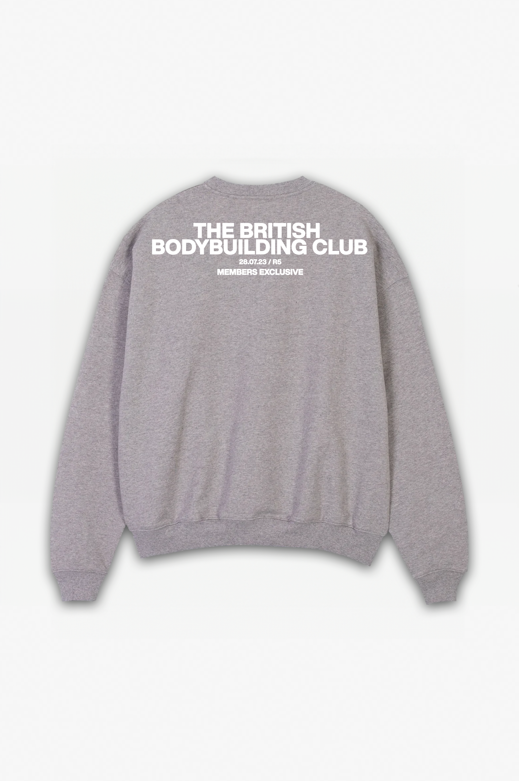 The British Bodybuilding Club V2 Sweatshirt Grey