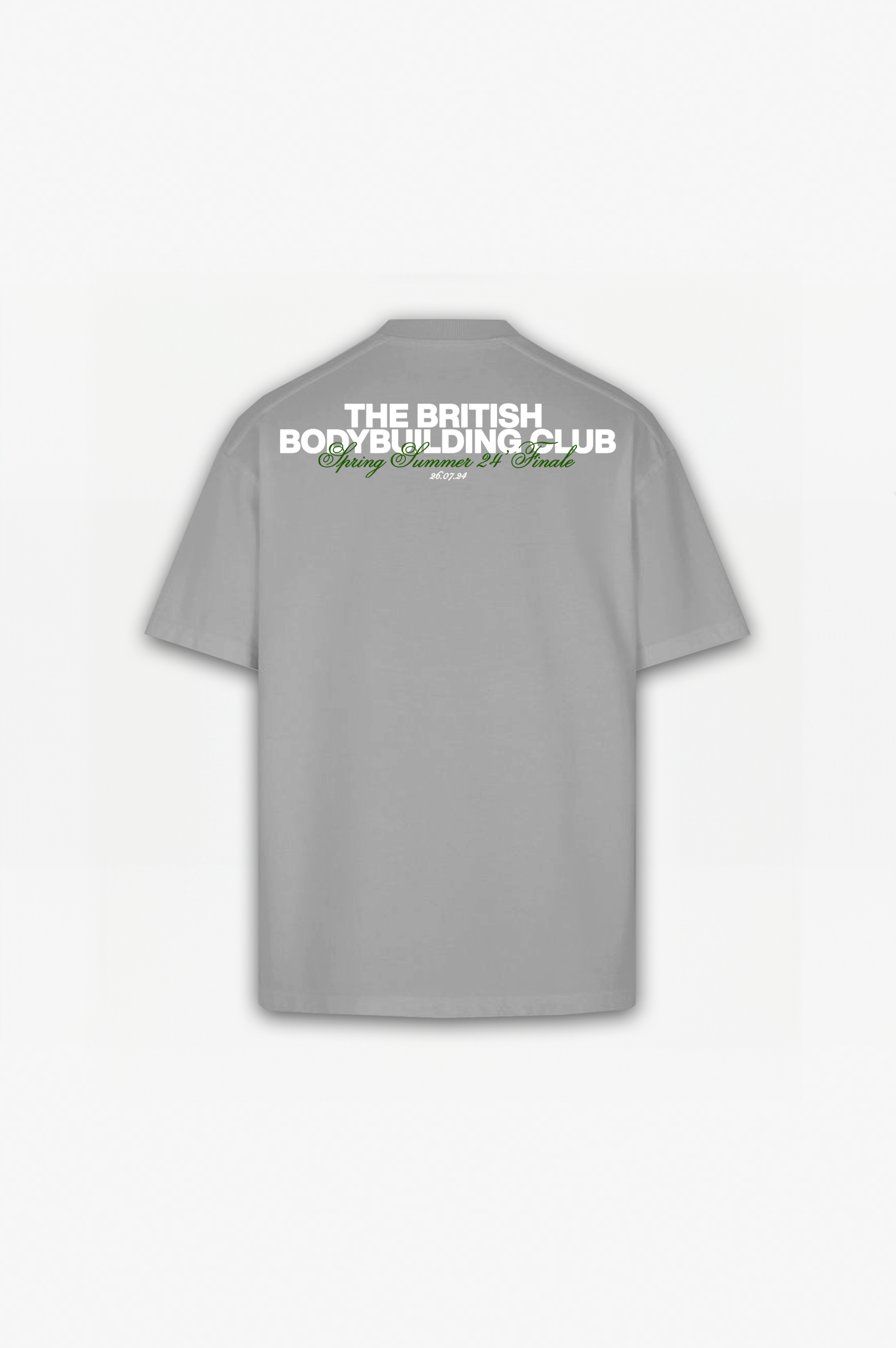 British Bodybuilding Club Tee Grey Marl