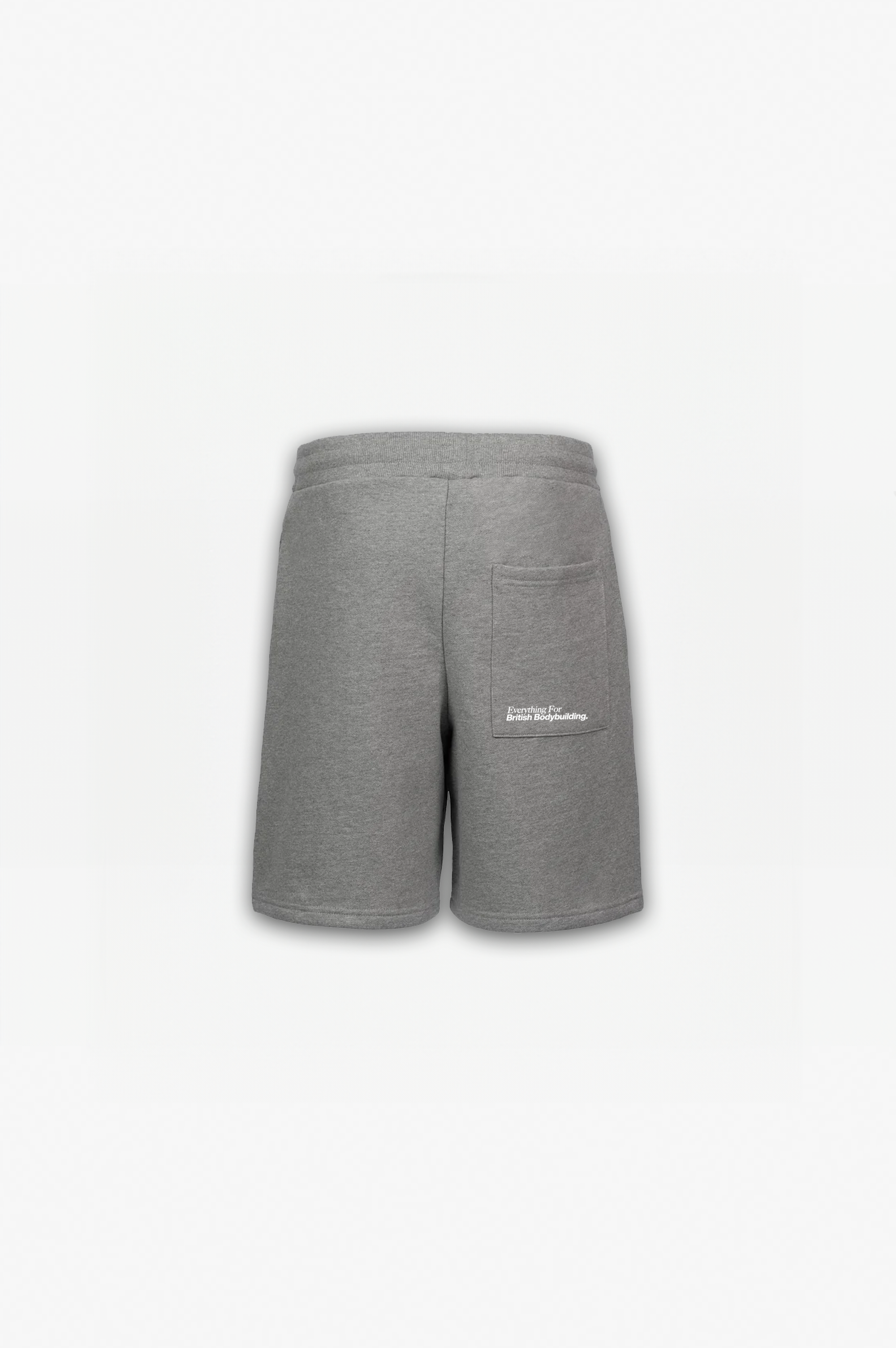 Premium Bodybuilding Goods Jersey Short Grey Marl