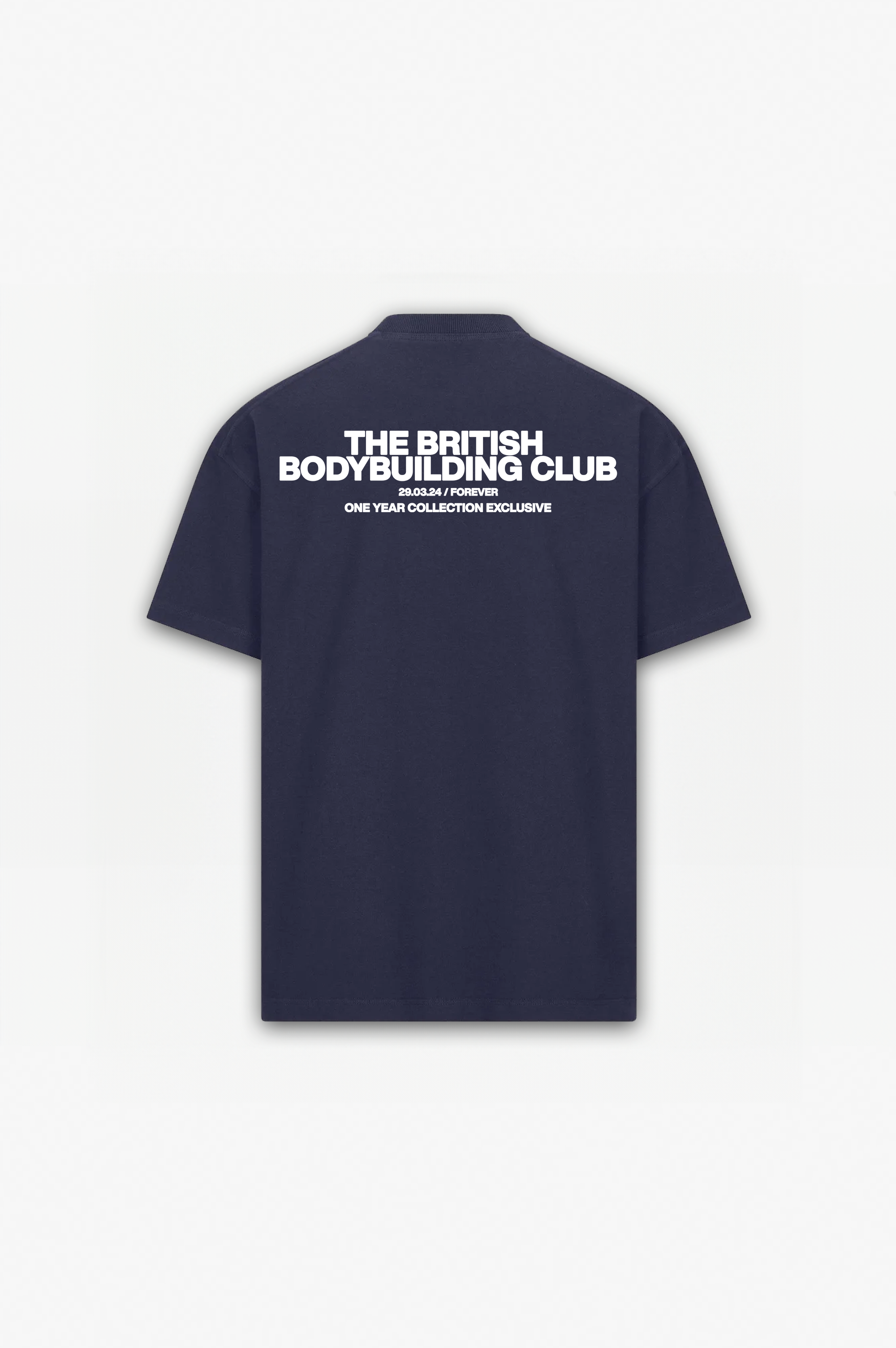 One Year: British Bodybuilding Club T-Shirt Navy