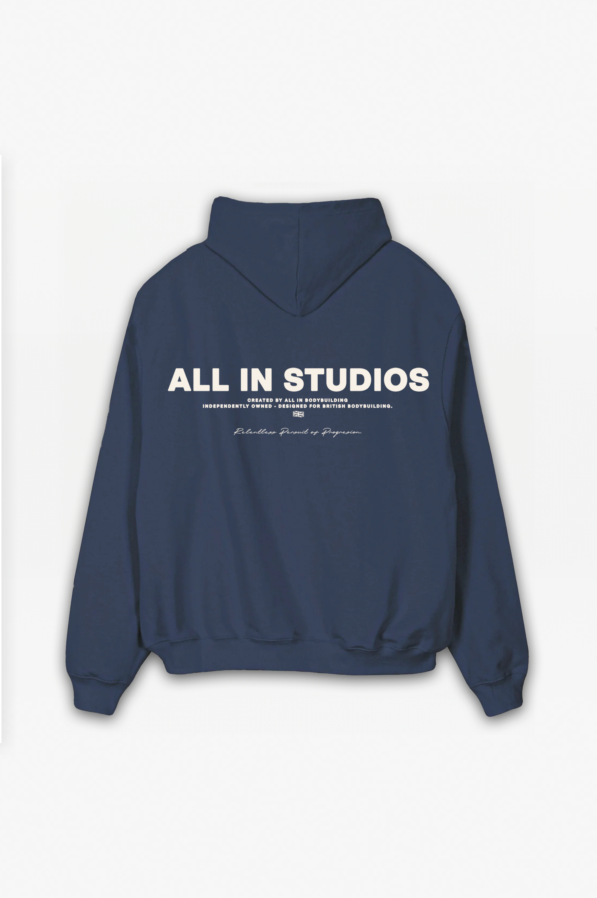 All In Studios Pullover Hoodie Muted Navy