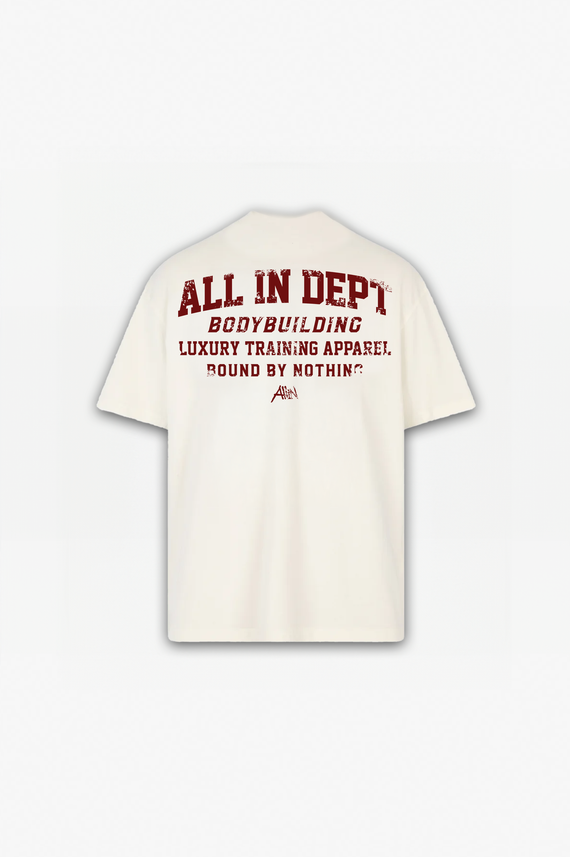 All In Dept Heavyweight T-Shirt Off White