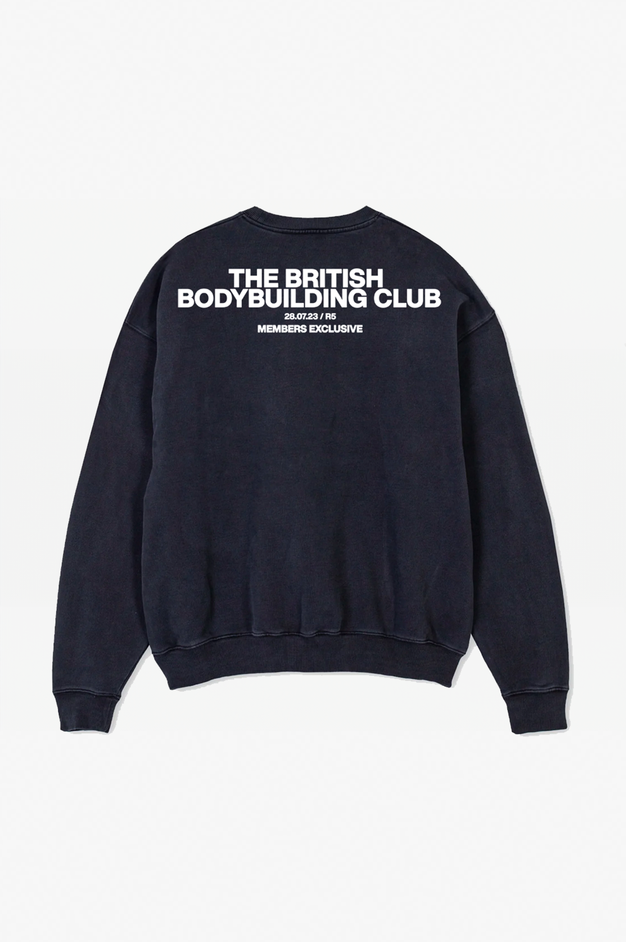 The British Bodybuilding Club V2 Sweatshirt Vintage Black