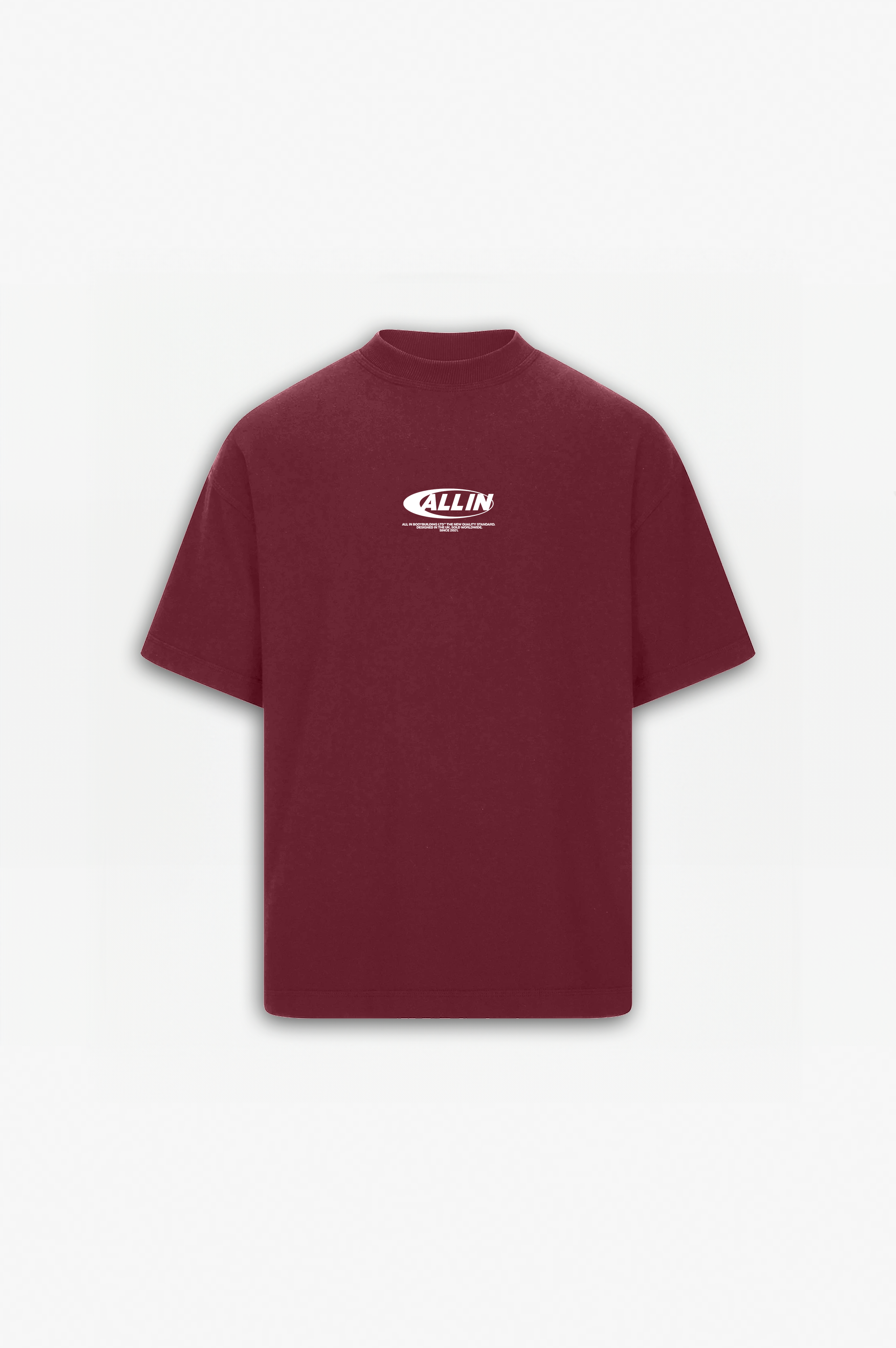 NQS Deep Red Lightweight Tee