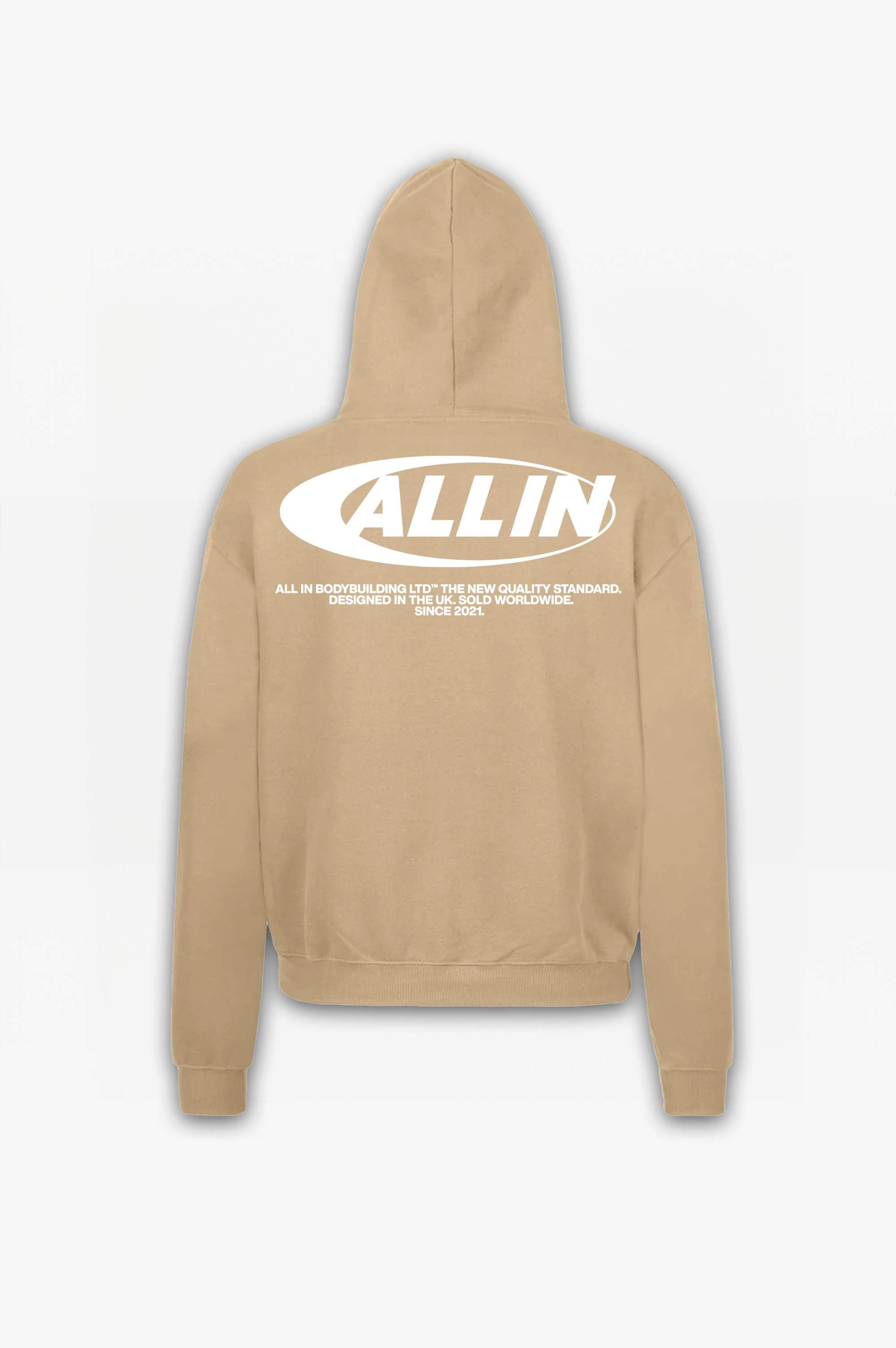 NQS Taupe Pullover Hoodie