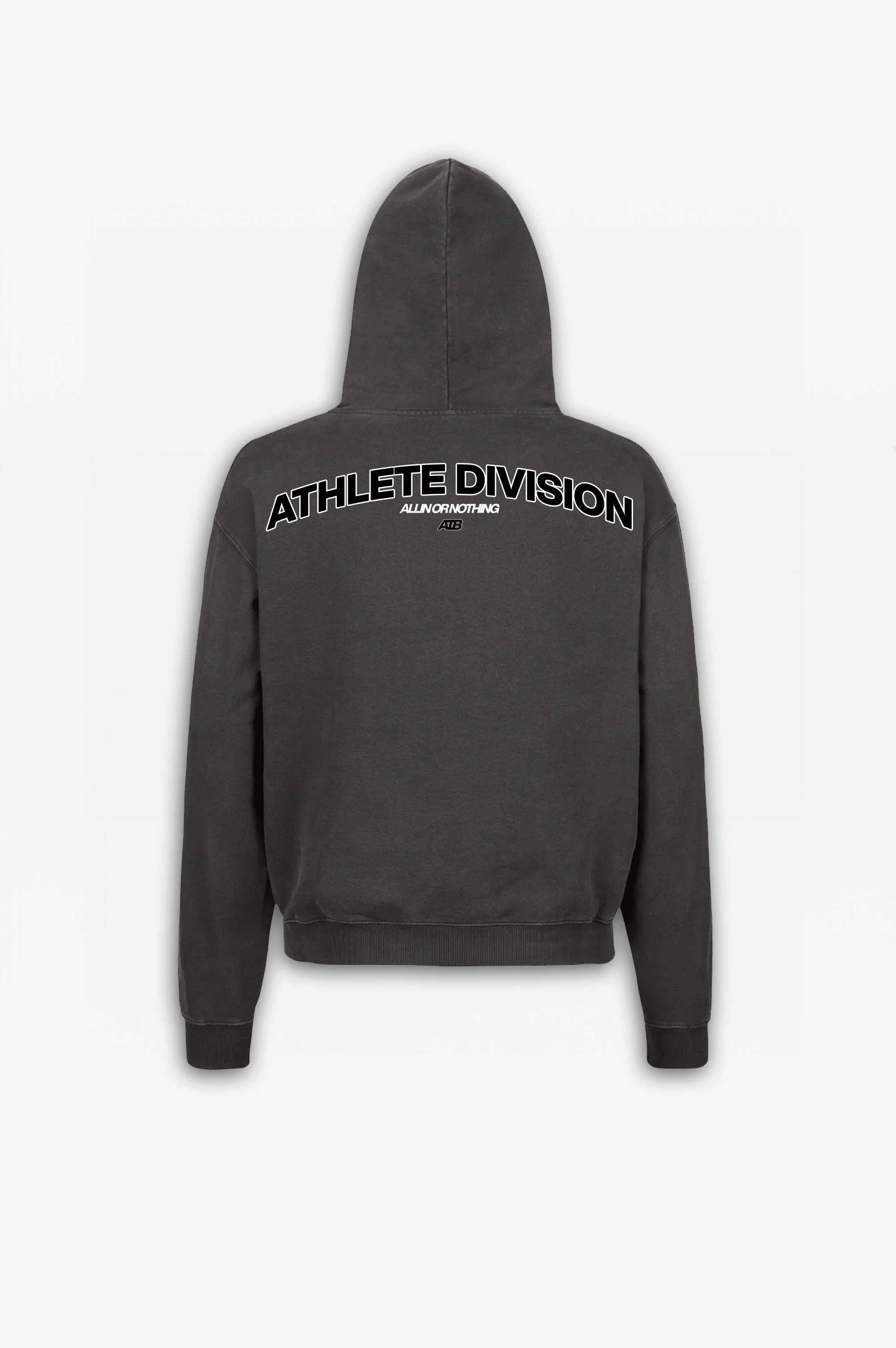 Athlete Division Vintage Black Pullover Hoodie