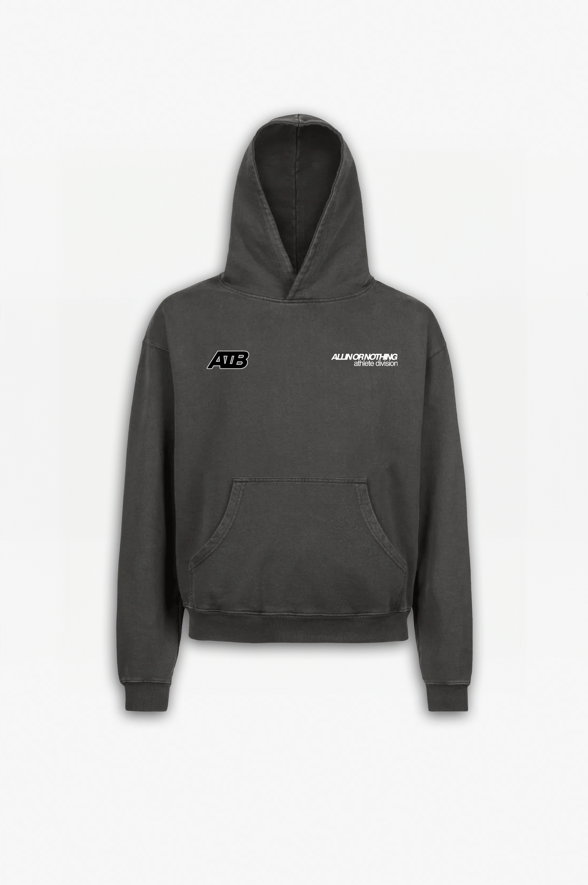 Athlete Division Vintage Black Pullover Hoodie