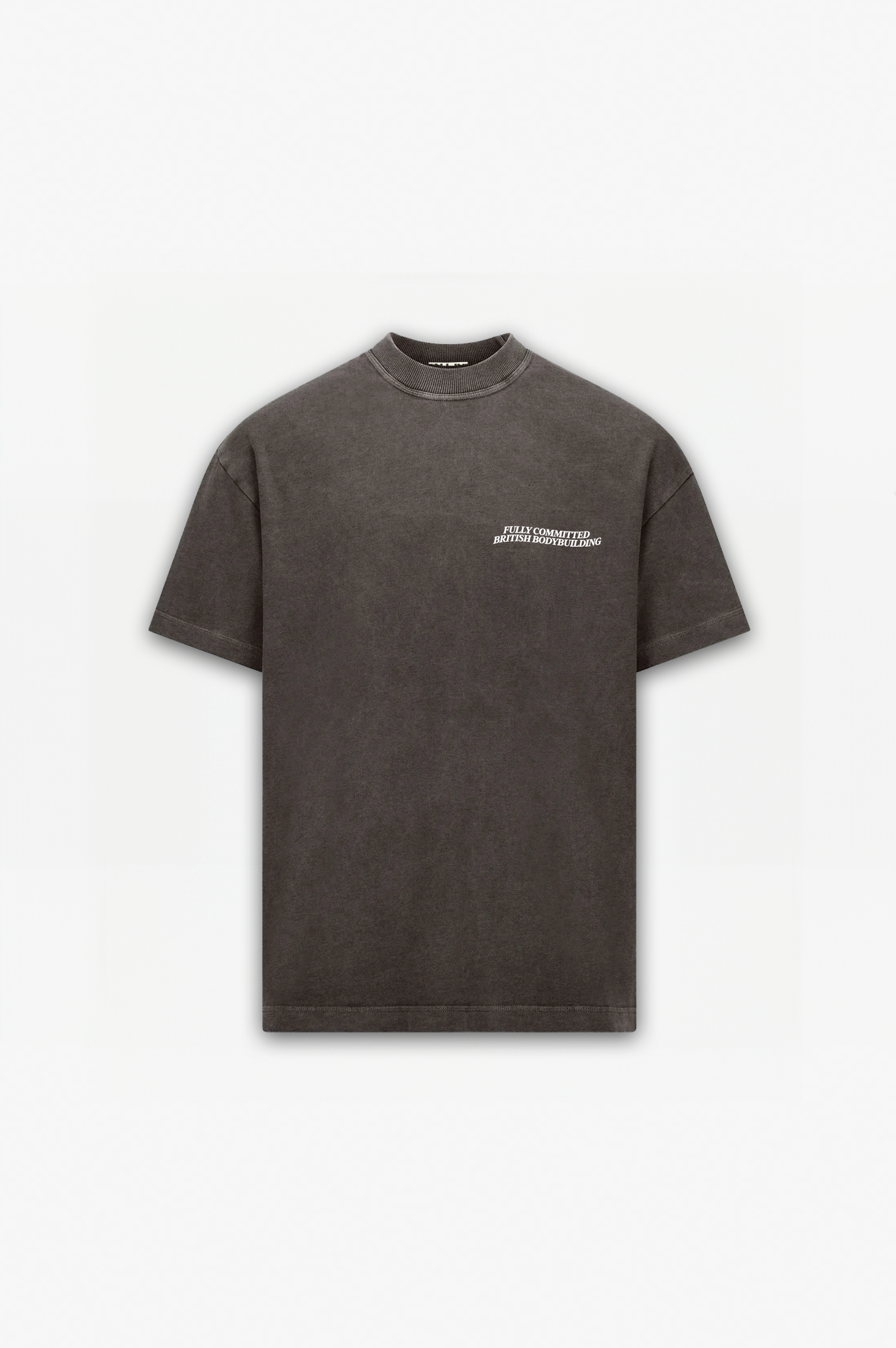 Fully Committed V2 T-Shirt Washed Grey