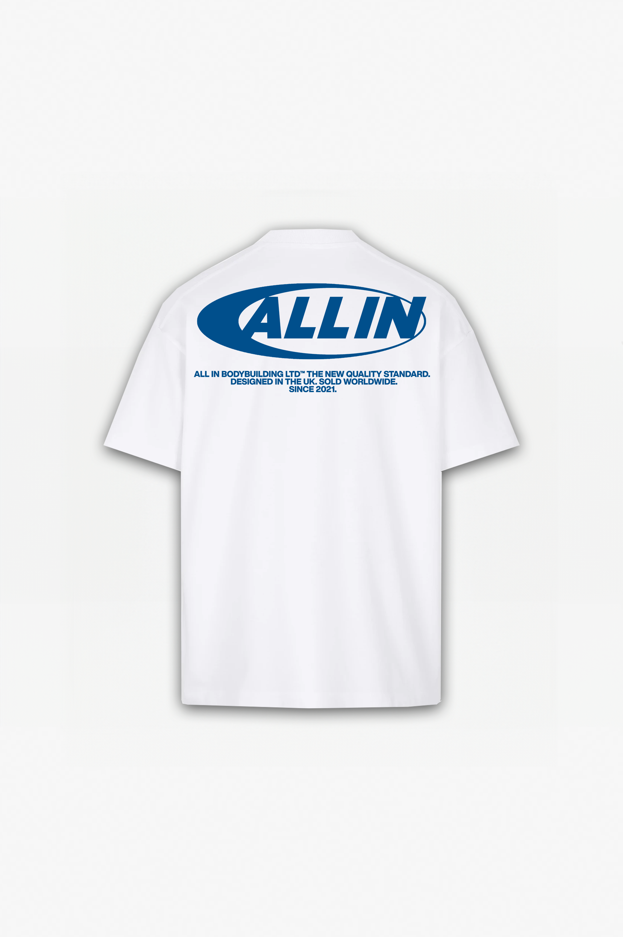 The New Quality Standard T-Shirt White / Blue