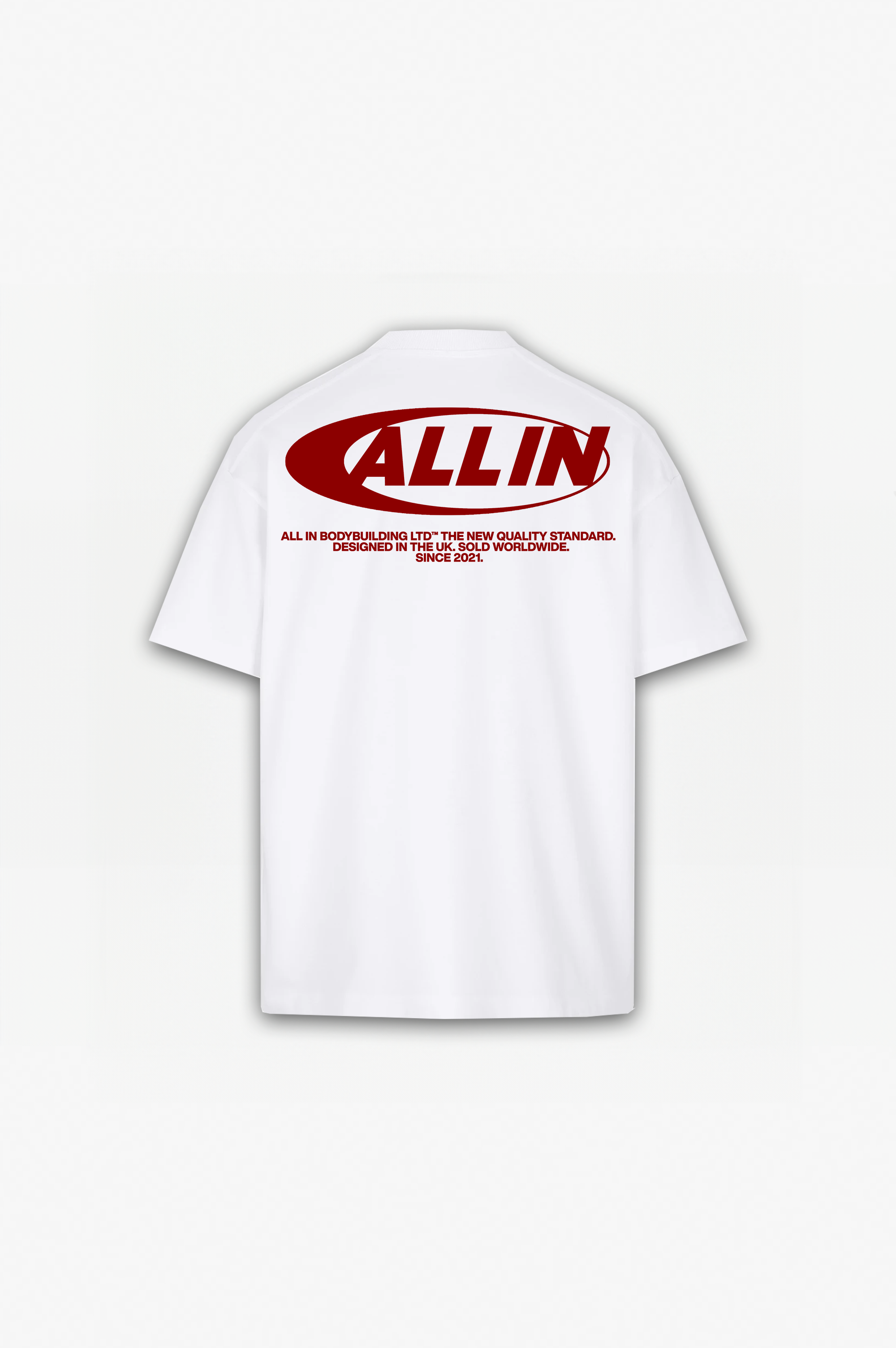 The New Quality Standard T-Shirt White / Red