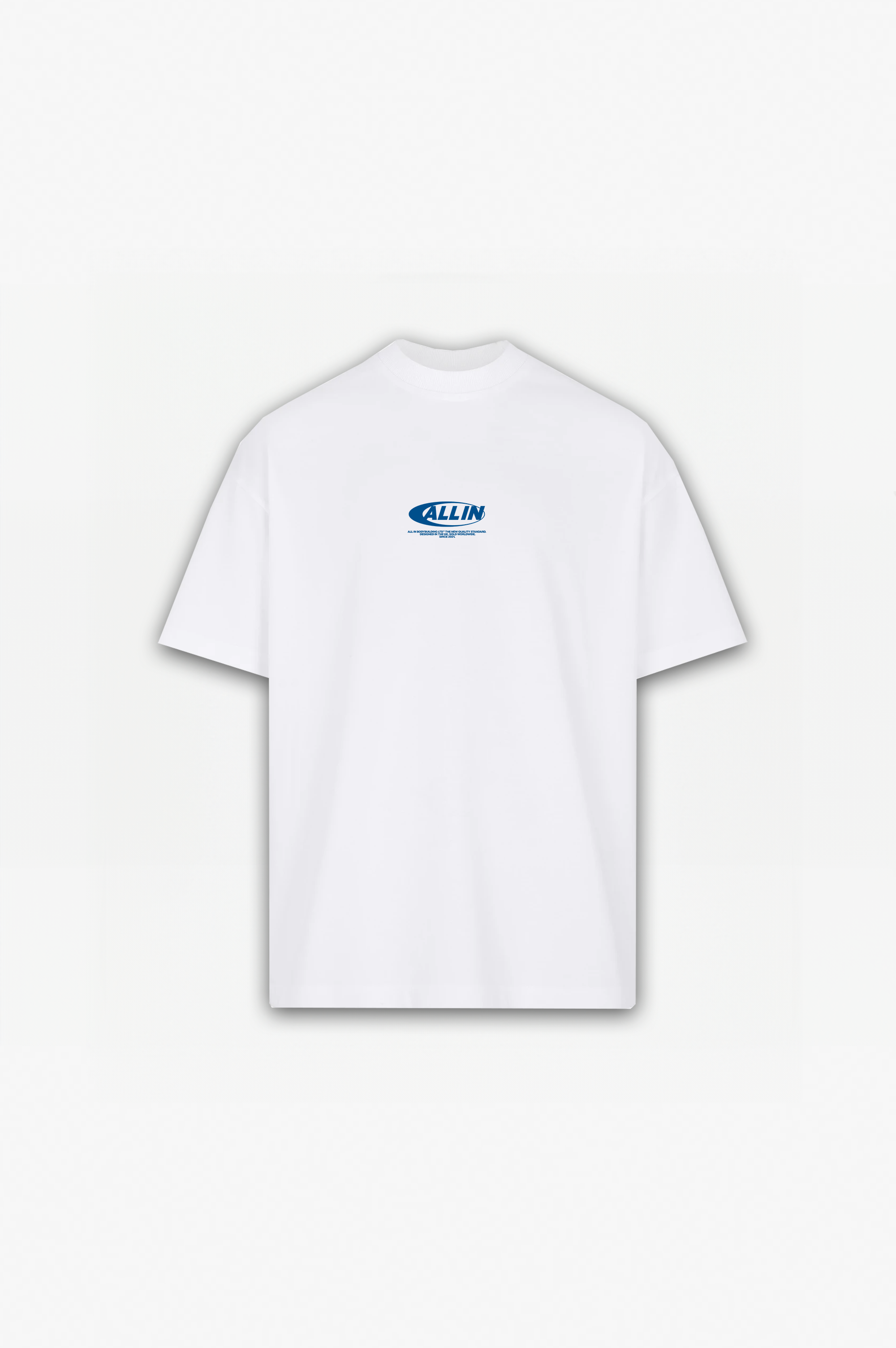 The New Quality Standard T-Shirt White / Blue