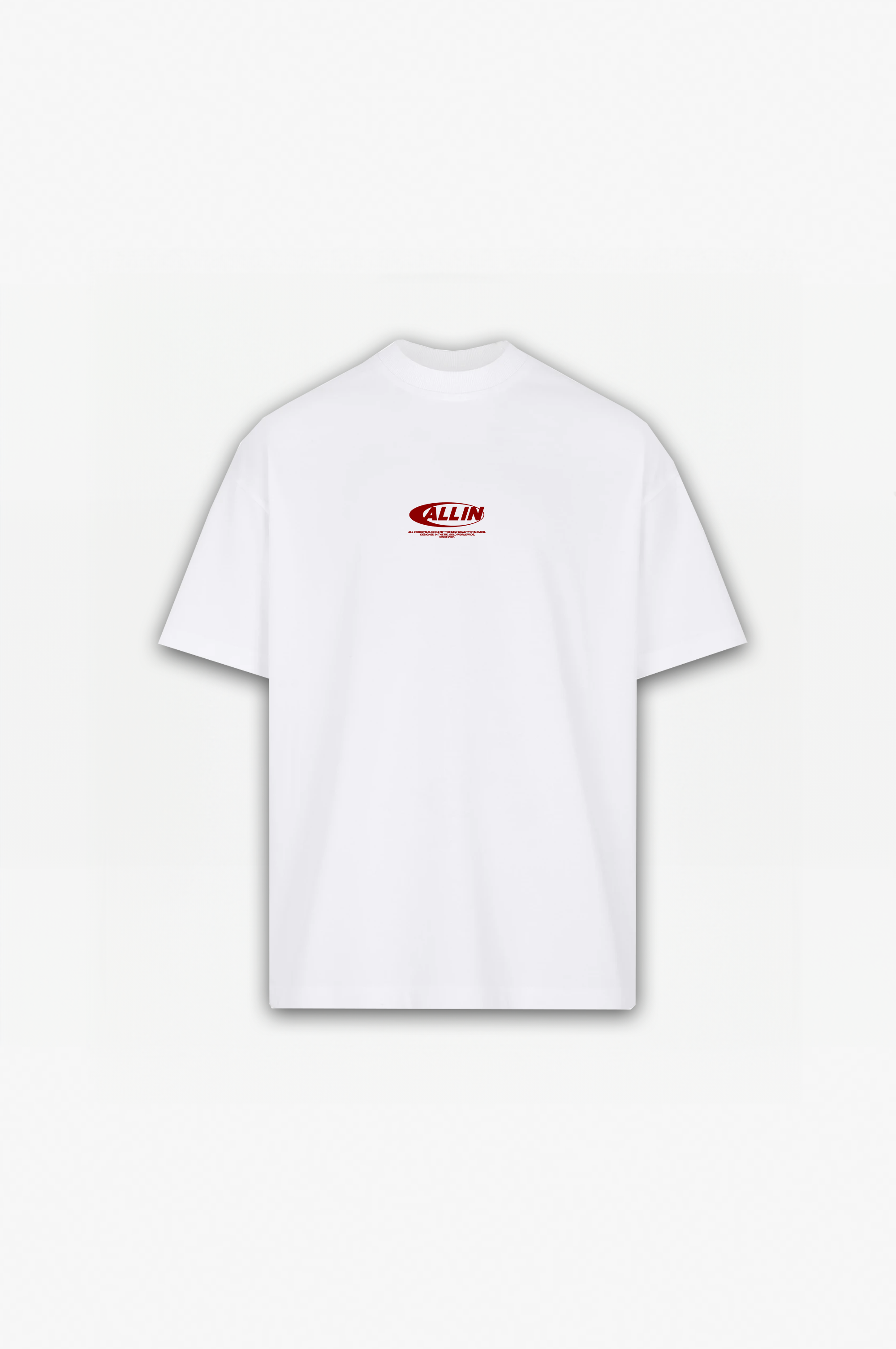 The New Quality Standard T-Shirt White / Red